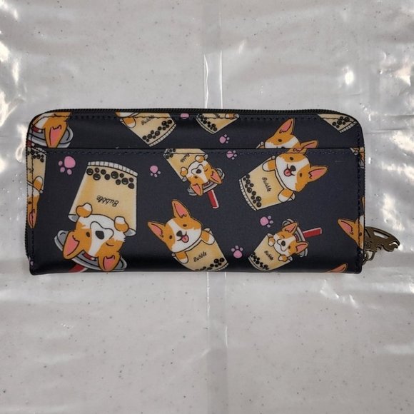 Waterproof Corgi Long Wallet Fits Phone & Bills - Picture 10 of 16